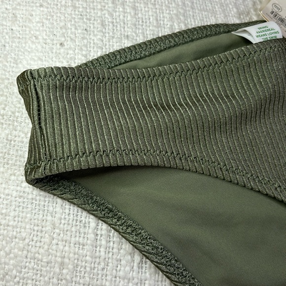 NWT Aerie Shine Ribbed Bikini Bottoms - Picture 8 of 11